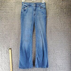 Old Navy Jeans Womens 2 Blue High-Rise Wow Flare Stretch Cotton Blend Denim